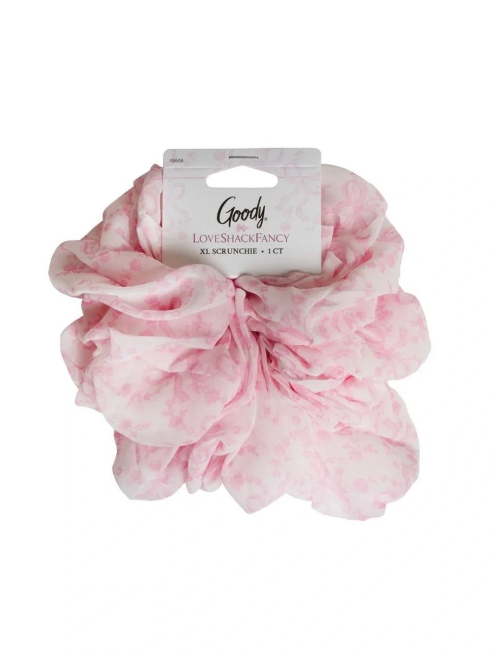 LoveShackFancy x Target XL Goody Pink Coquette Bow Chantilly Scrunchie